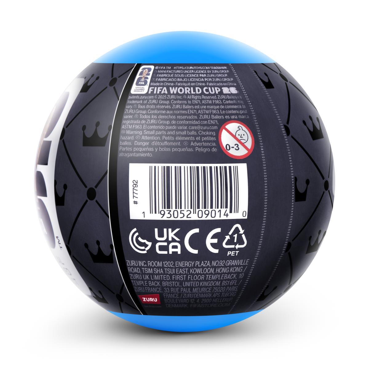 Cápsula Coleccionable Fifa Ballers Zuru 10
