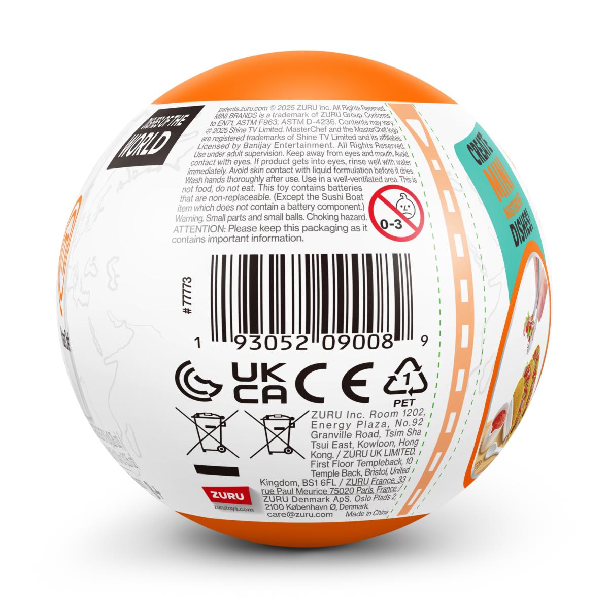 Cápsula Coleccionable Master Chef S2 Mini Brands Zuru 4