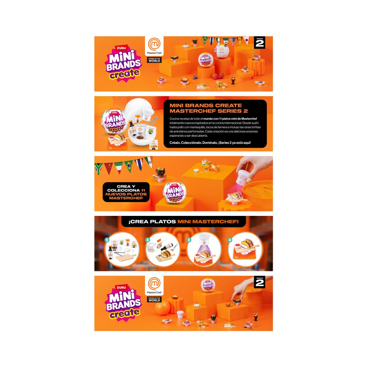 Cápsula Coleccionable Master Chef S2 Mini Brands Zuru 9
