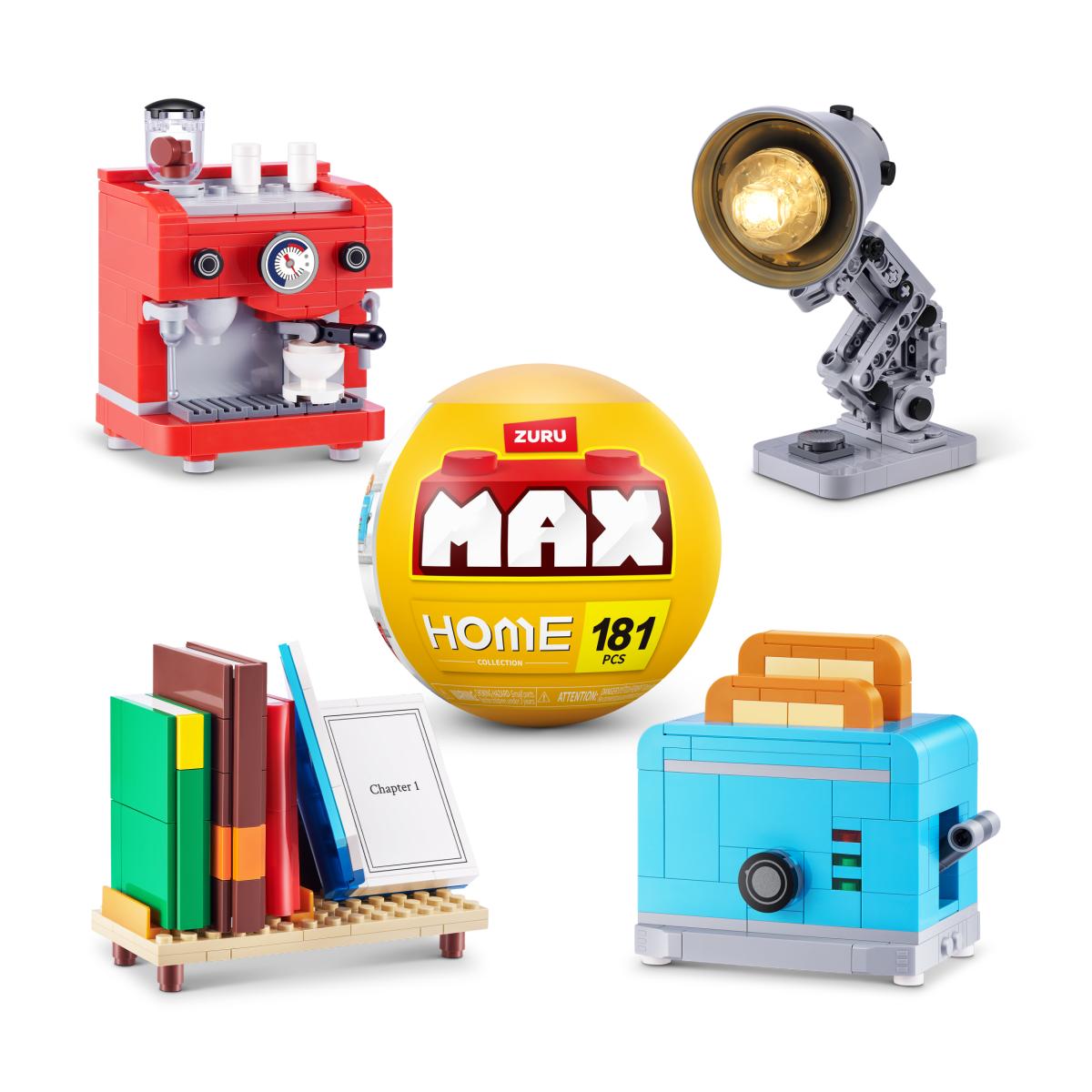 Imagen 0 de Cápsula con bloques de construcción Home Max Zuru