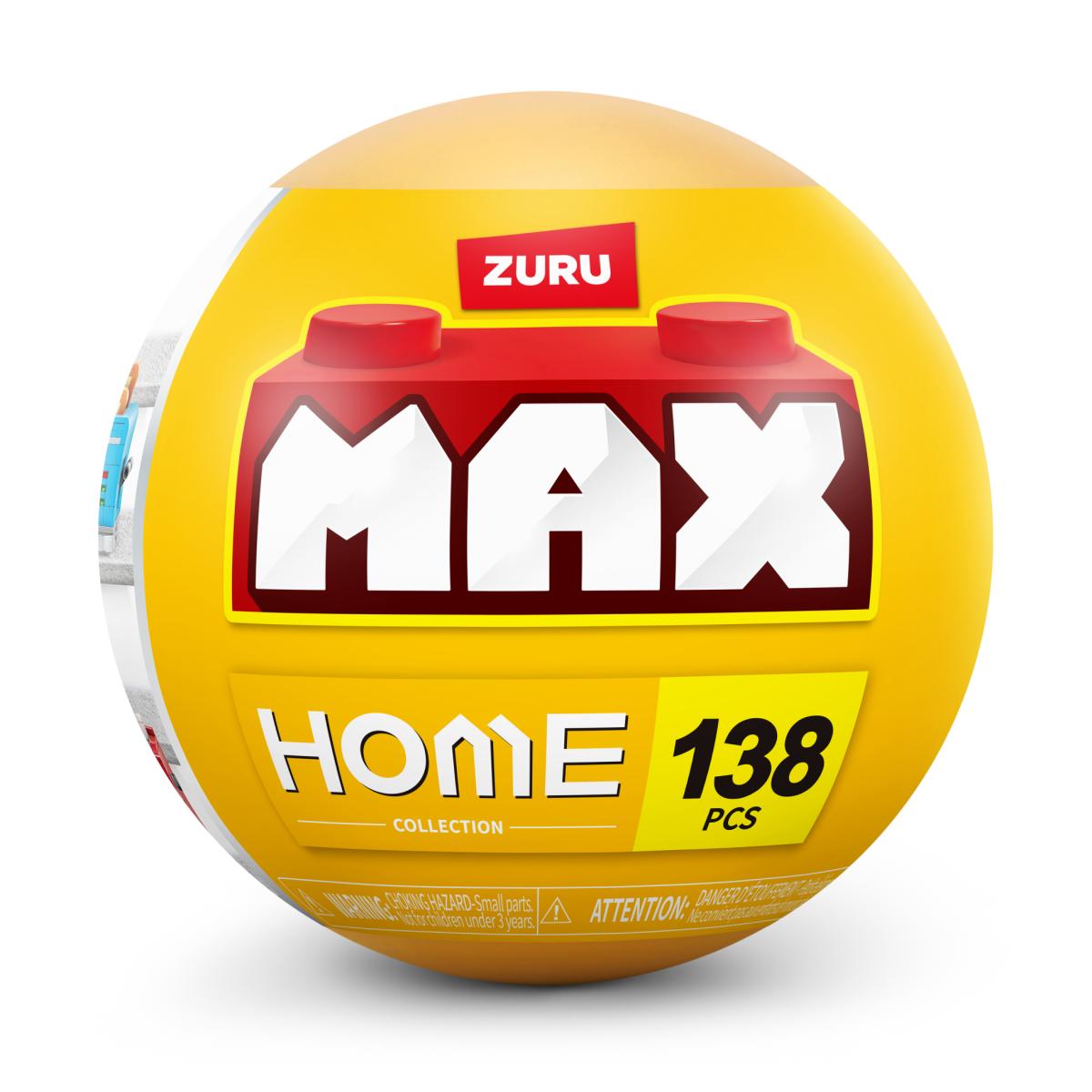 Cápsula con bloques de construcción Home Max Zuru 2