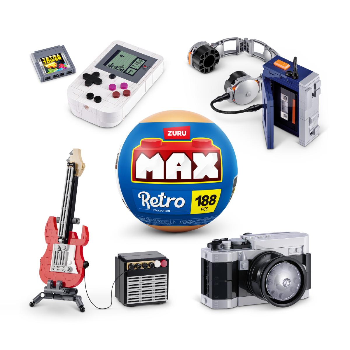 Imagen 0 de Cápsula con bloques de construcción Retro S2 Max Zuru