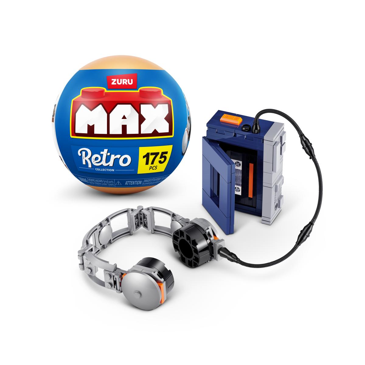 Cápsula con bloques de construcción Retro S2 Max Zuru 3