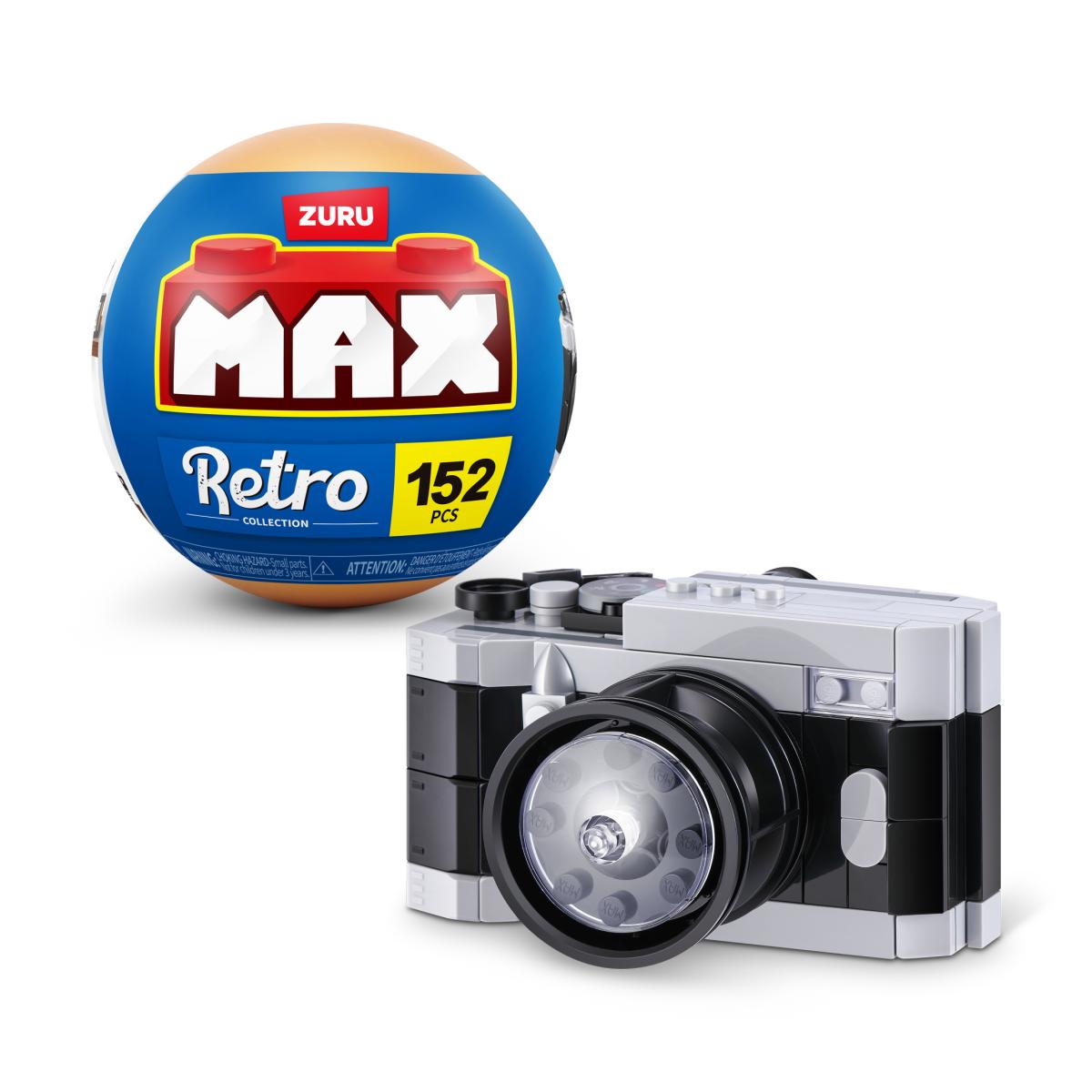 Cápsula con bloques de construcción Retro S2 Max Zuru 7