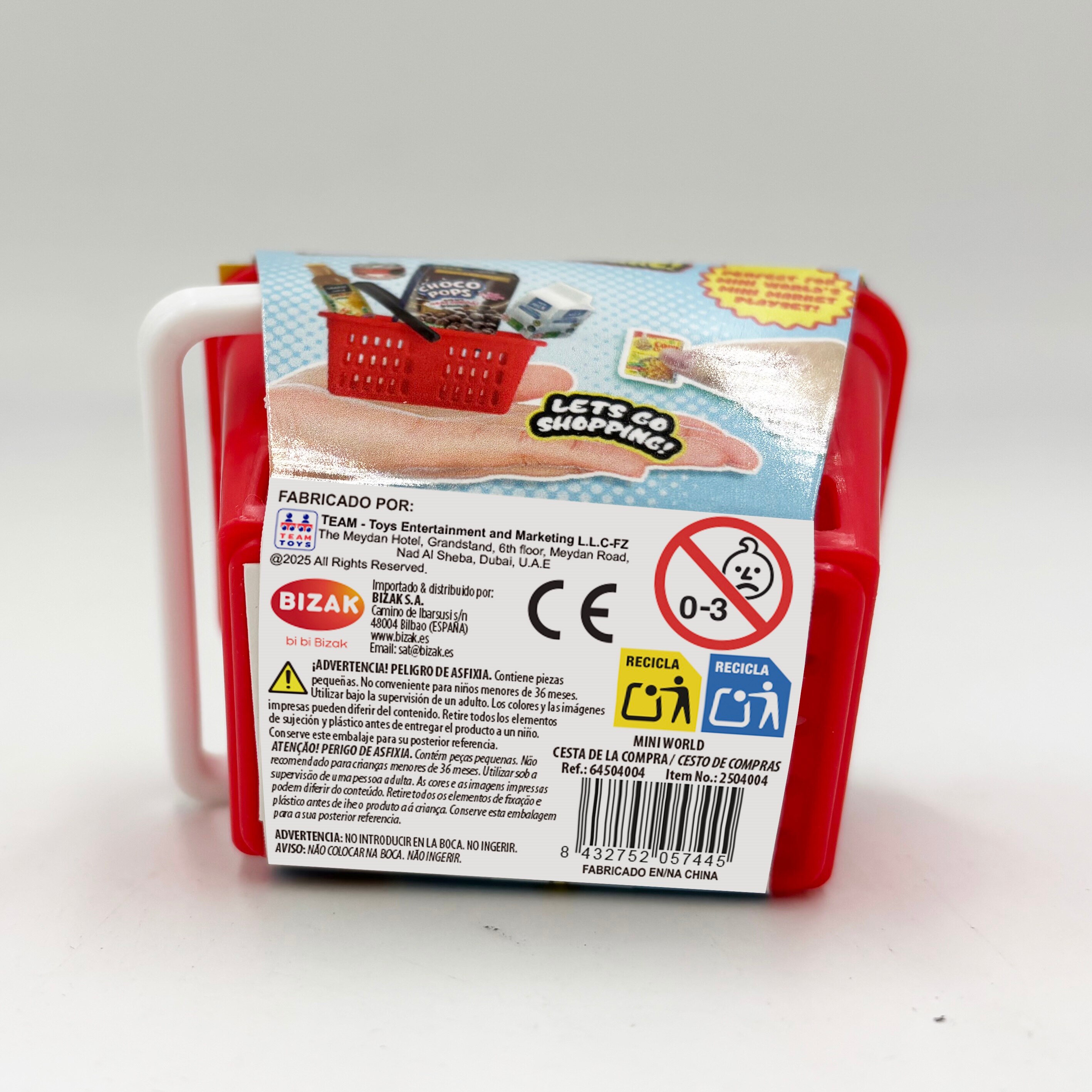 Juego educativo Mini coleccionable Mini World cesta de la compra surtido Bizak 7