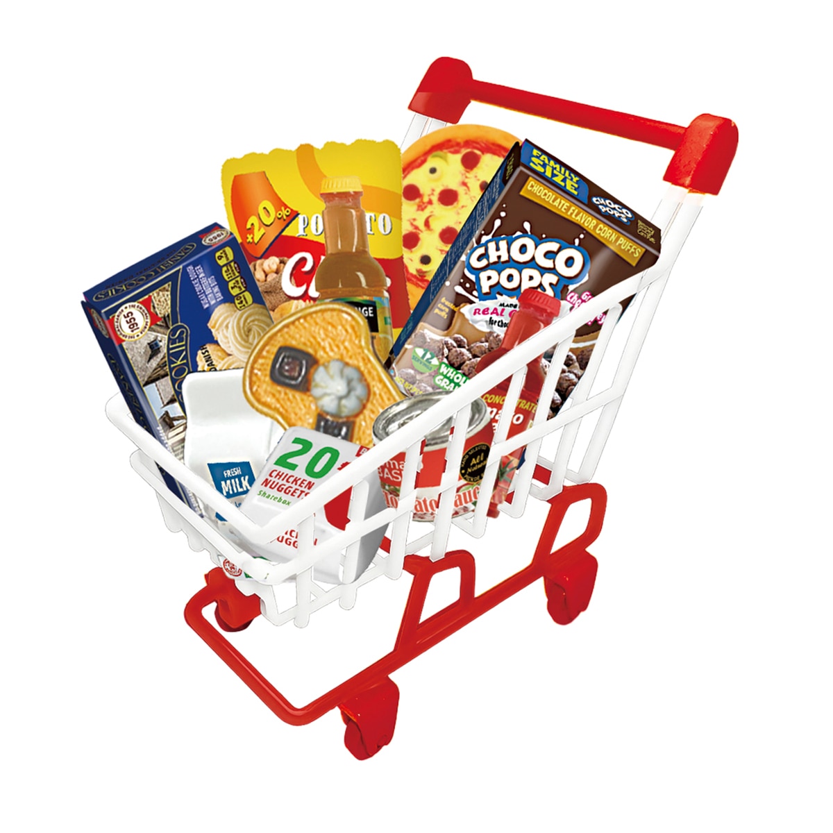 Imagen 0 de Juego educativo Mini coleccionable Mini World carrito de la compra surtido Bizak