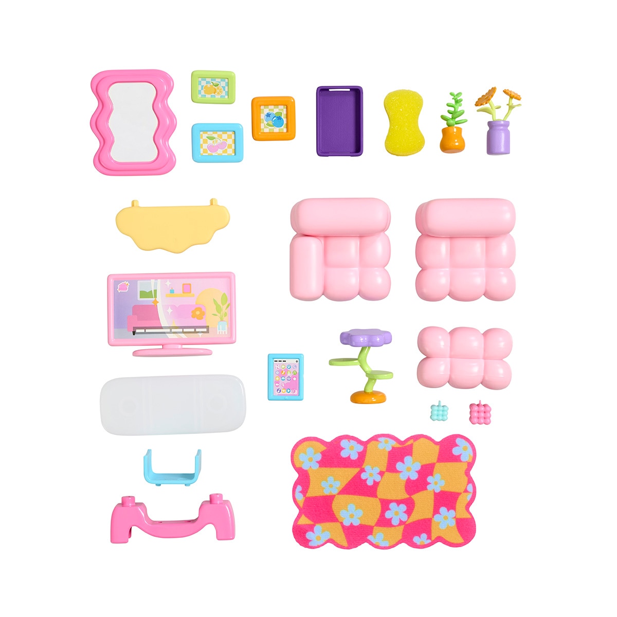 Juego educativo Mini estancias modulares Suite Spaces diseña tu salón Bizak 7