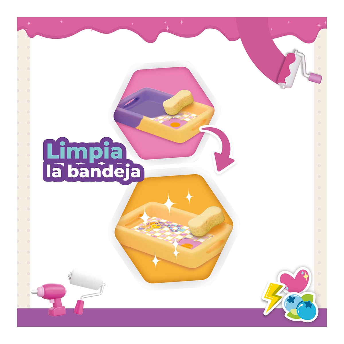 Juego educativo Mini estancias modulares Suite Spaces diseña tu salón Bizak 9