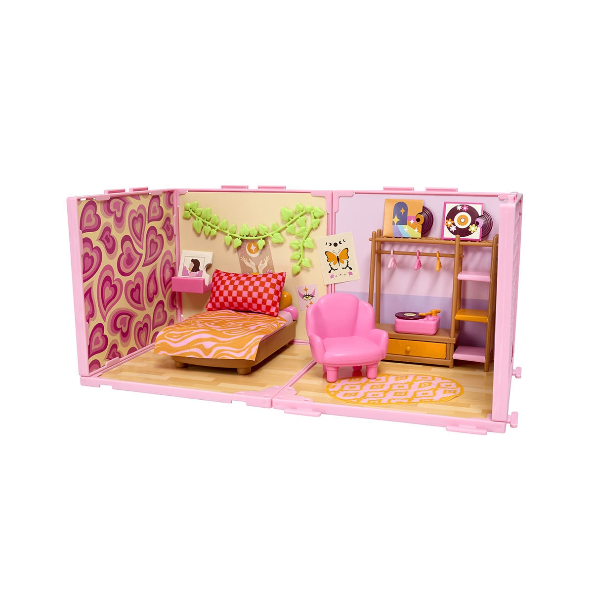 Juego educativo Mini estancias modulares Suite Spaces diseña tu dormitorio deluxe Bizak 6