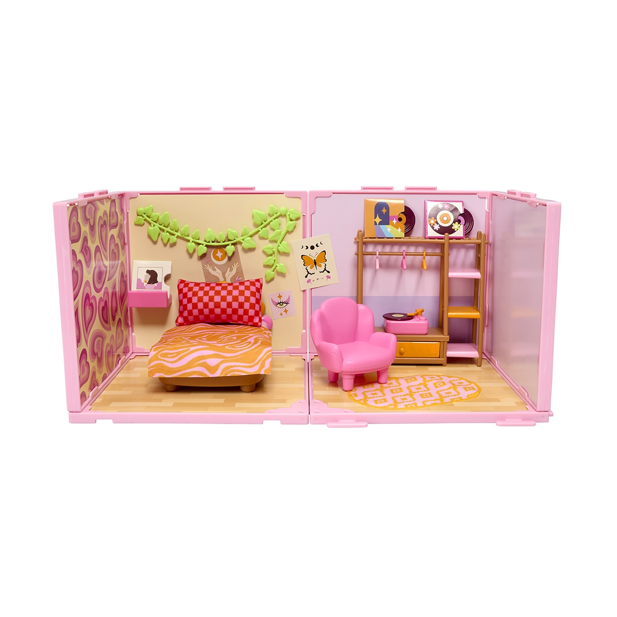 Juego educativo Mini estancias modulares Suite Spaces diseña tu dormitorio deluxe Bizak 7