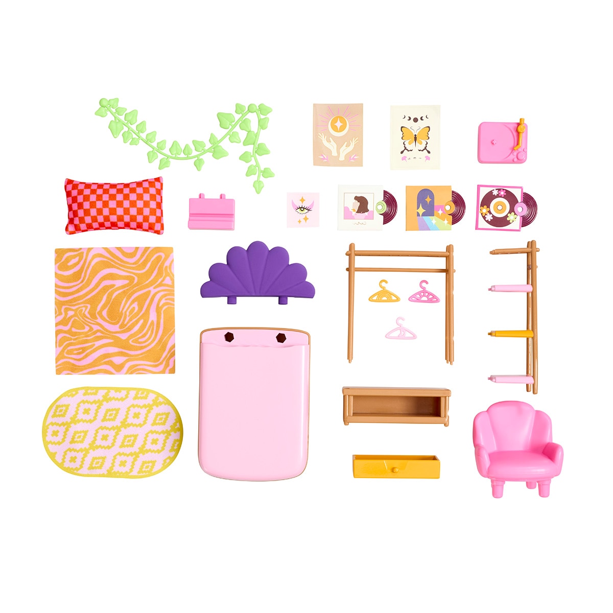Juego educativo Mini estancias modulares Suite Spaces diseña tu dormitorio deluxe Bizak 9