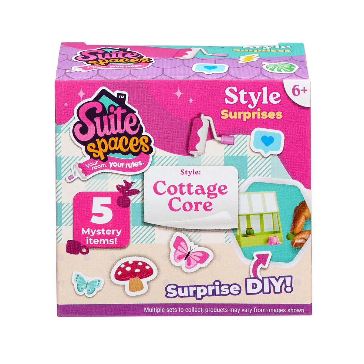 Juego educativo Mini estancias modulares Suite Spaces caja sorpresa decoración modelos surtidos 10