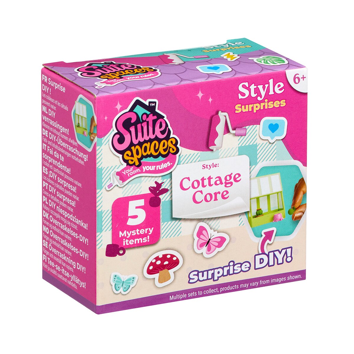 Juego educativo Mini estancias modulares Suite Spaces caja sorpresa decoración modelos surtidos 11