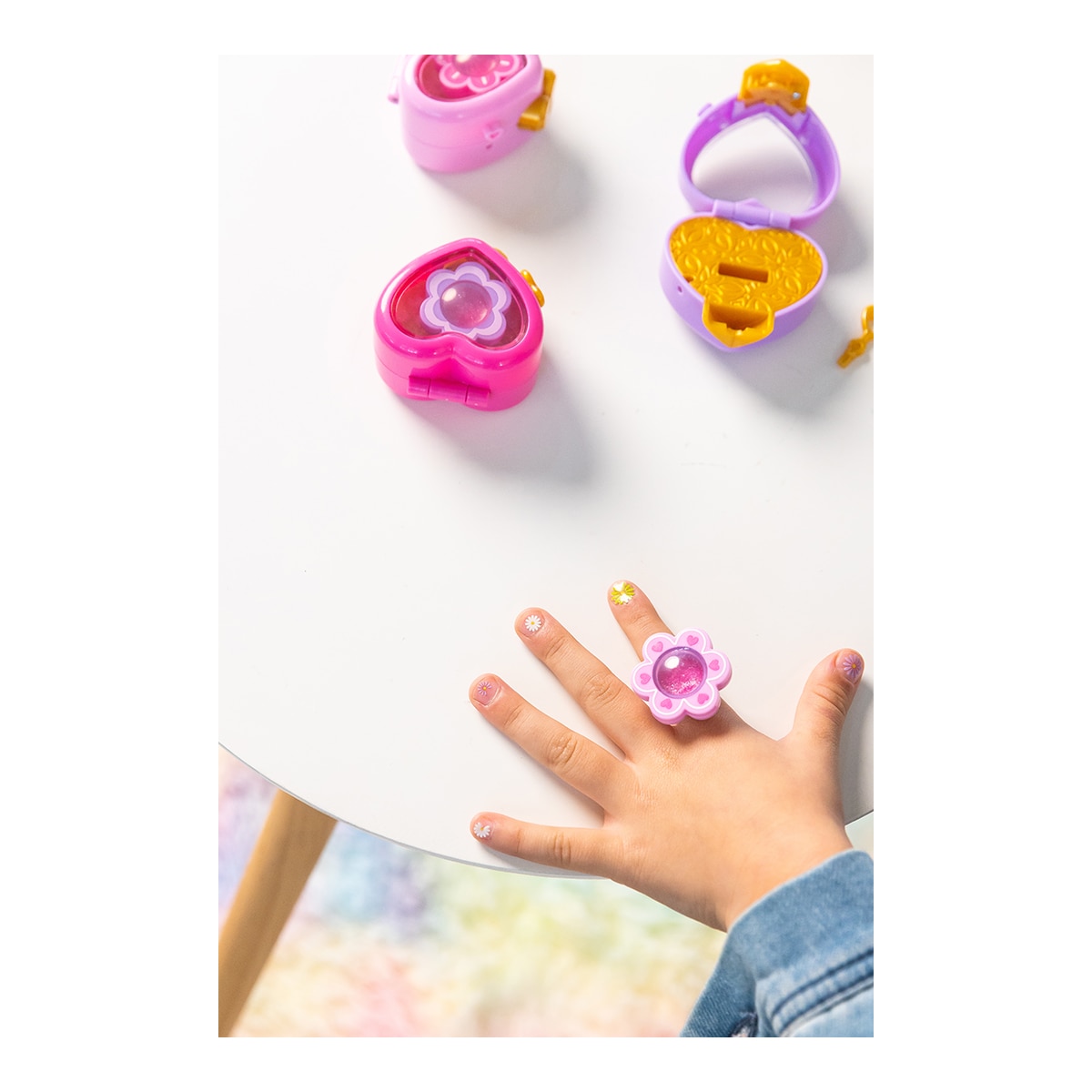 Joyero con anillo y brillo de labios Funlockets Diset 21