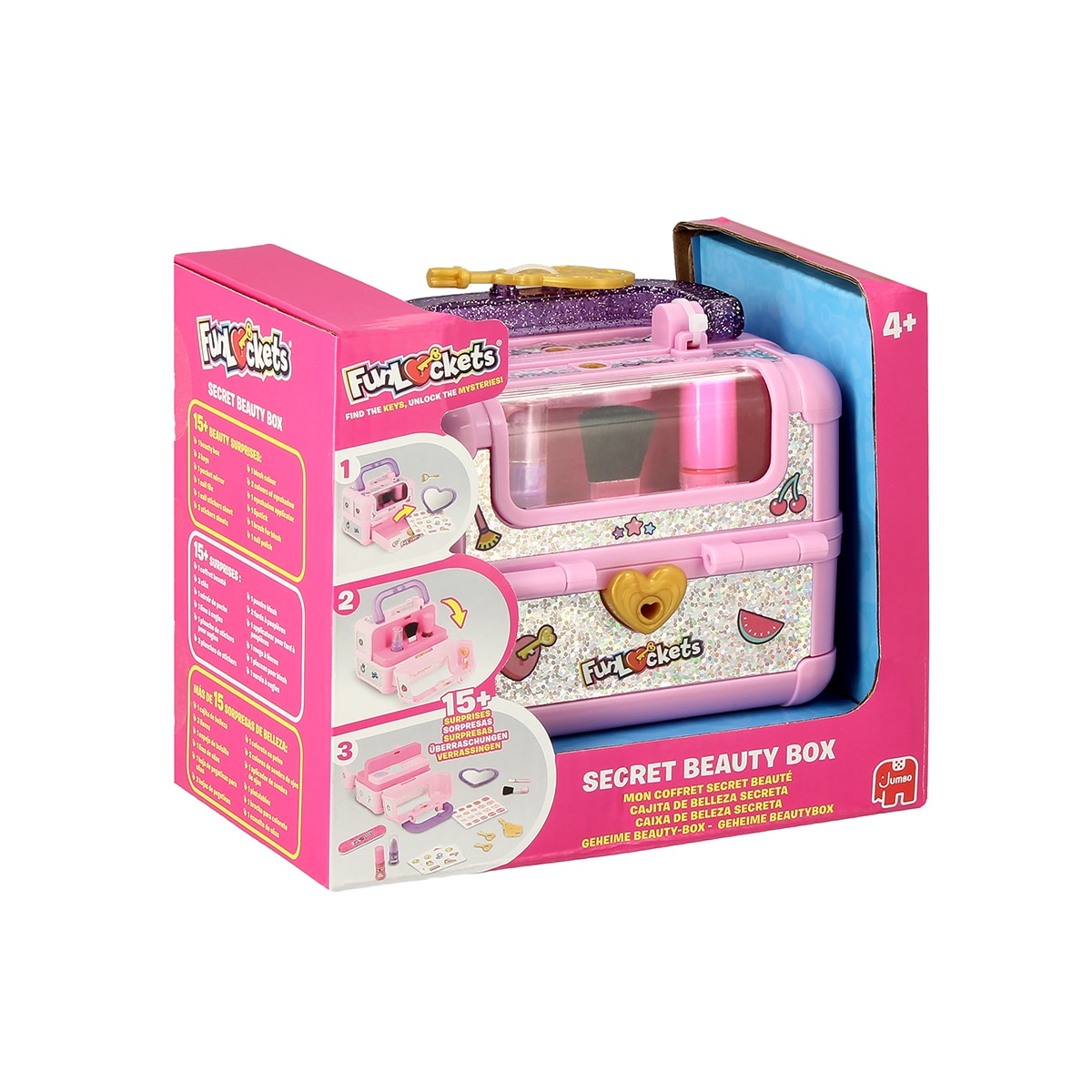 Cofre de Belleza con sorpresas Funlockets Diset 8