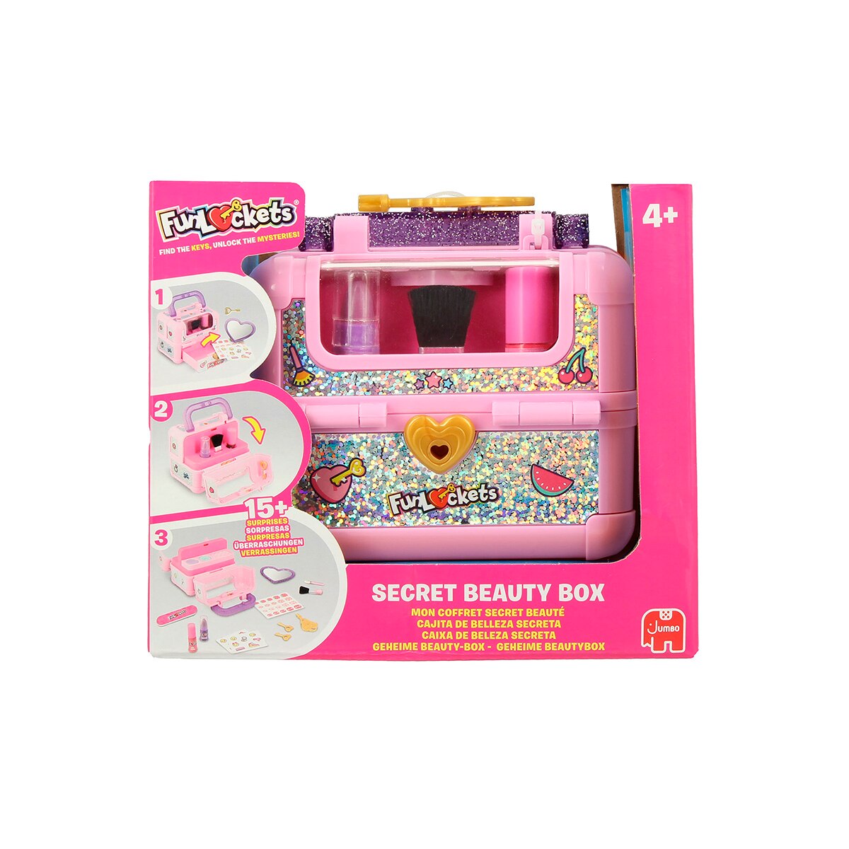 Cofre de Belleza con sorpresas Funlockets Diset 9