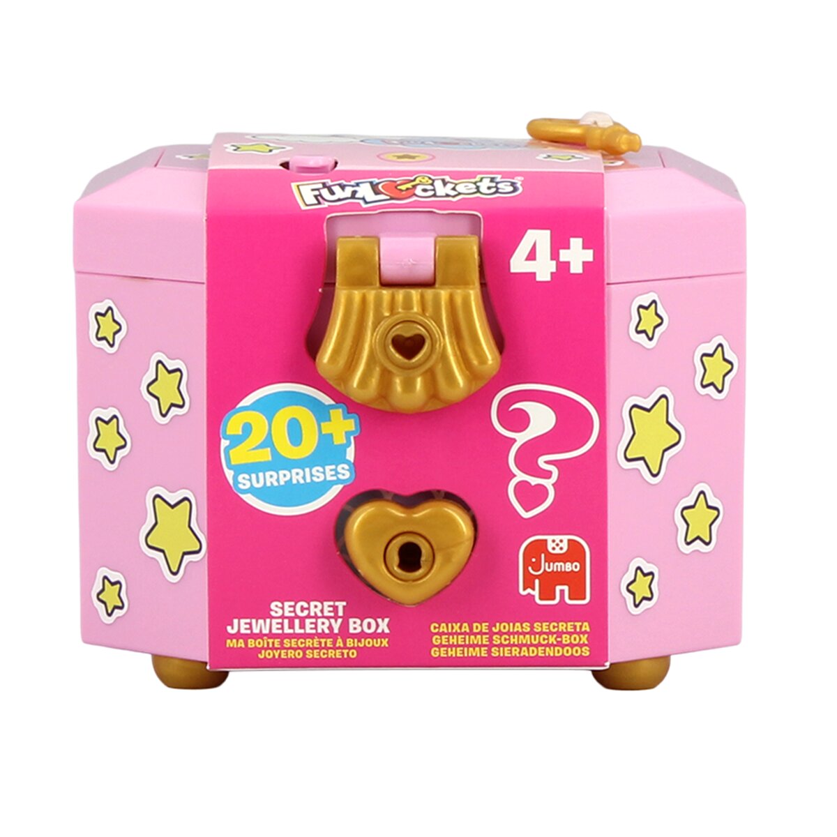 Joyero color surtido con Sorpresas Funlockets Diset 3
