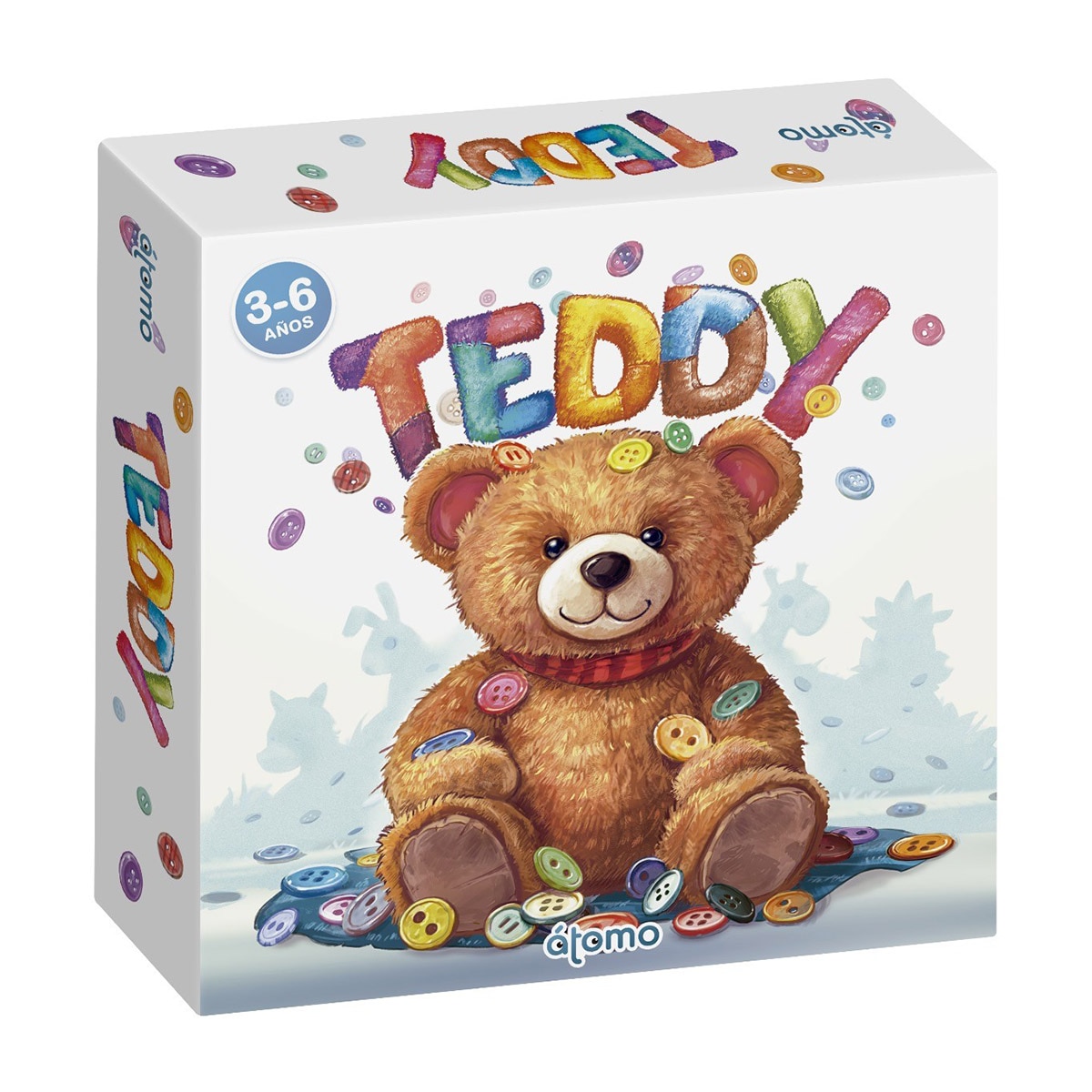 Atomo Games - Juego de mesa infantil Teddy Atomo Games