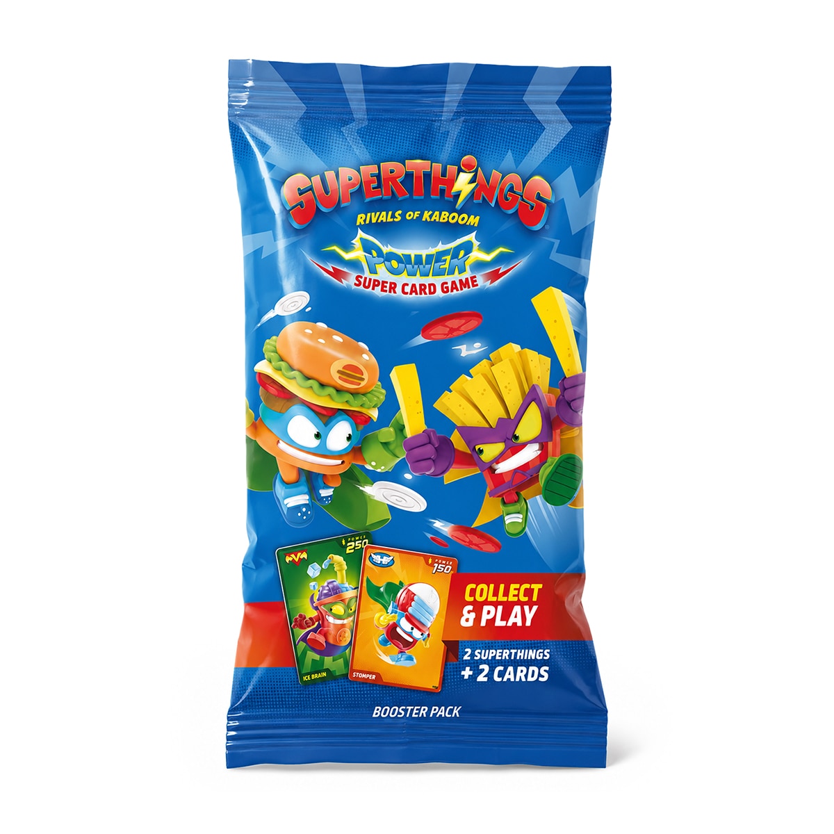 Imagen 0 de Power Two Pack + 2 Cartas Superthings modelos surtidos
