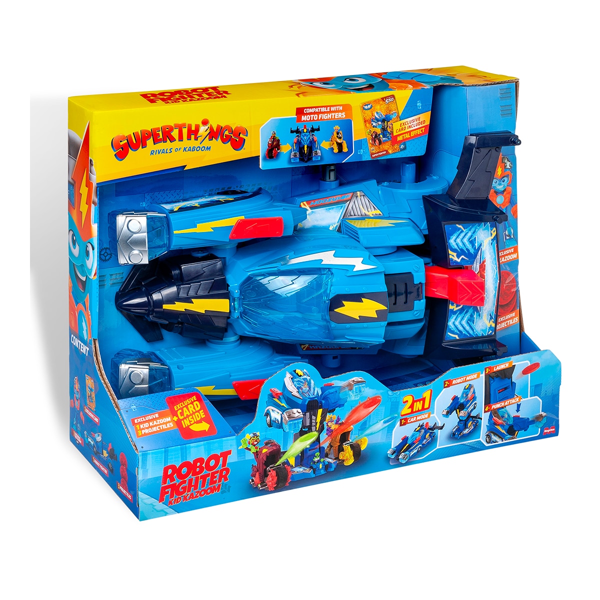 Imagen 0 de Robot Fighter Kid Kazoom Superthings