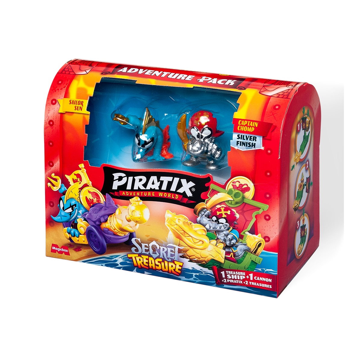 Secret Treasure - Adventure Pack Piratix modelos surtidos 4