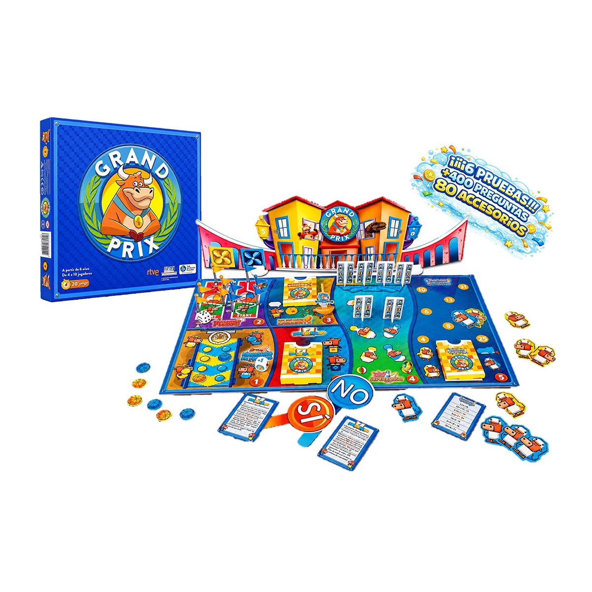 Juego de mesa Grand Prix The 7th Player 2