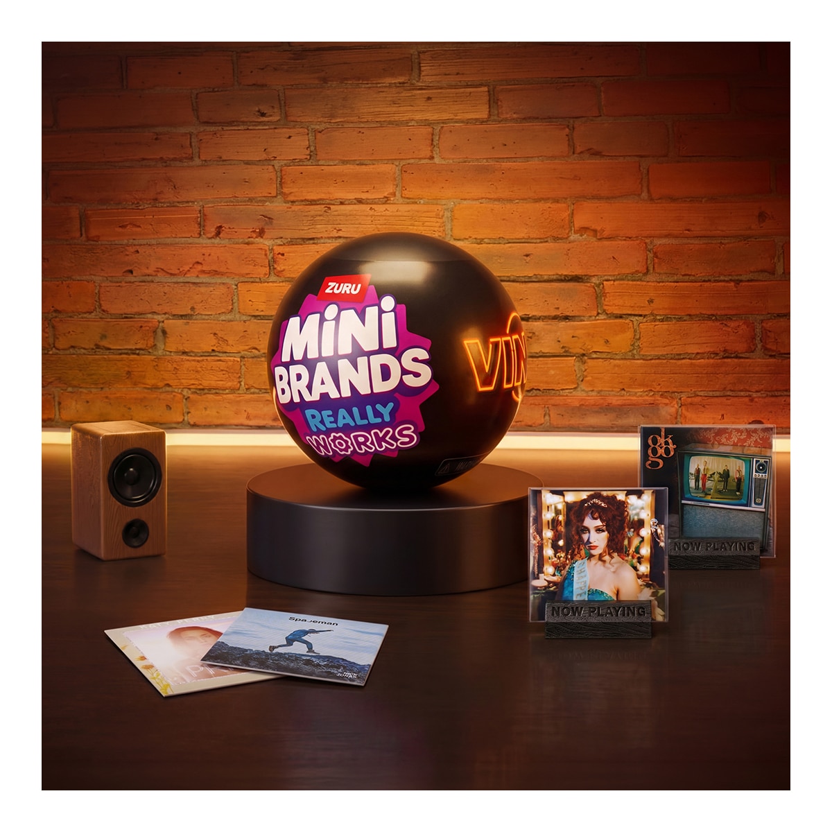 Imagen 4 de Cápsula Mini Vinilos Mini Brands Zuru Mini Brands modelos surtidos