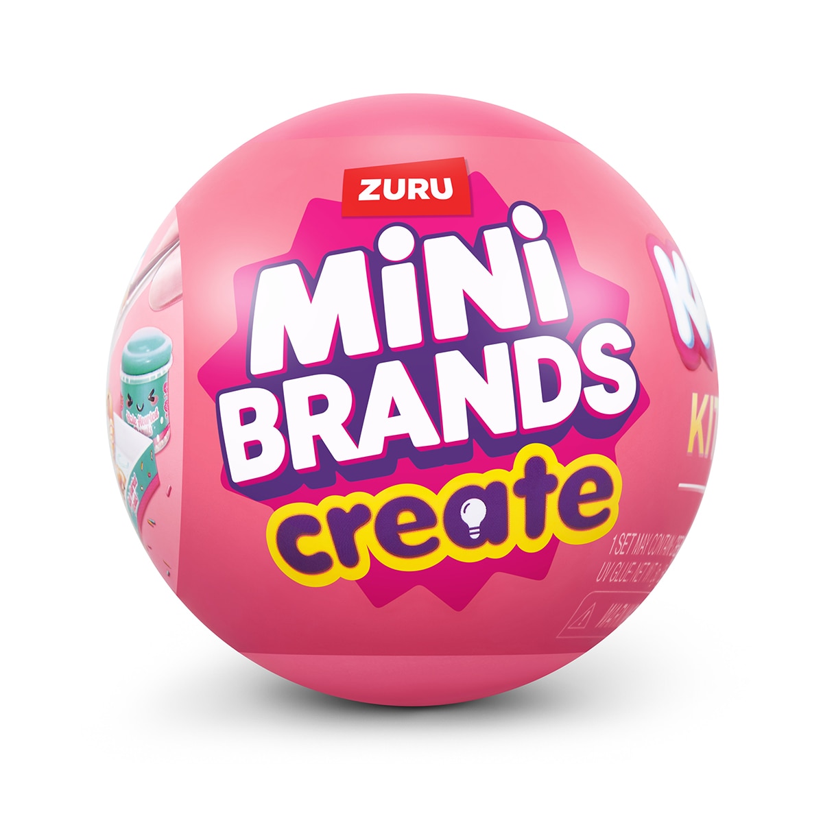 Imagen 1 de Capsula mini Create Kawaii Kitchen Mini Brands Zuru Mini Brands modelos surtidos