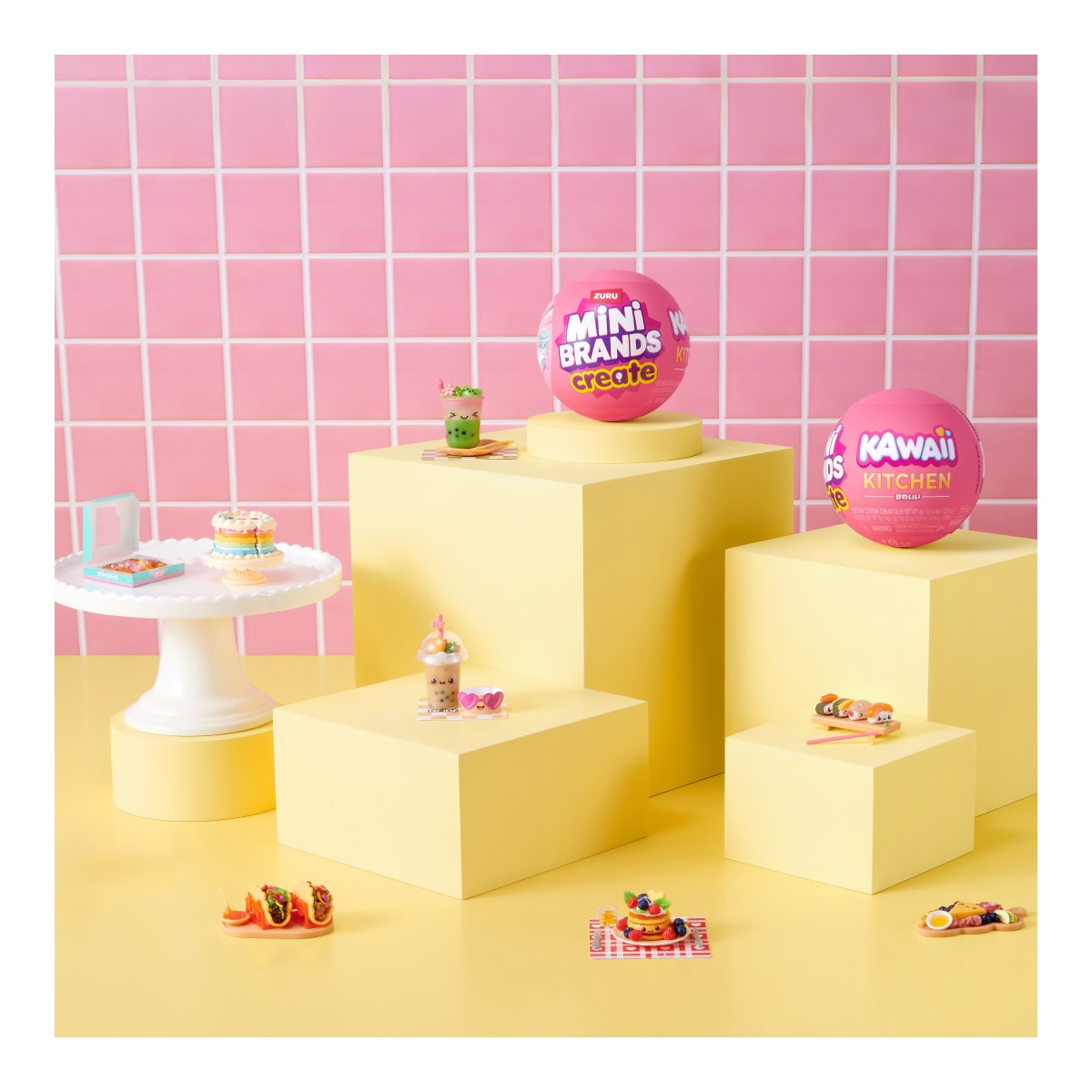 Imagen 5 de Capsula mini Create Kawaii Kitchen  Mini Brands Zuru Mini Brands modelos surtidos
