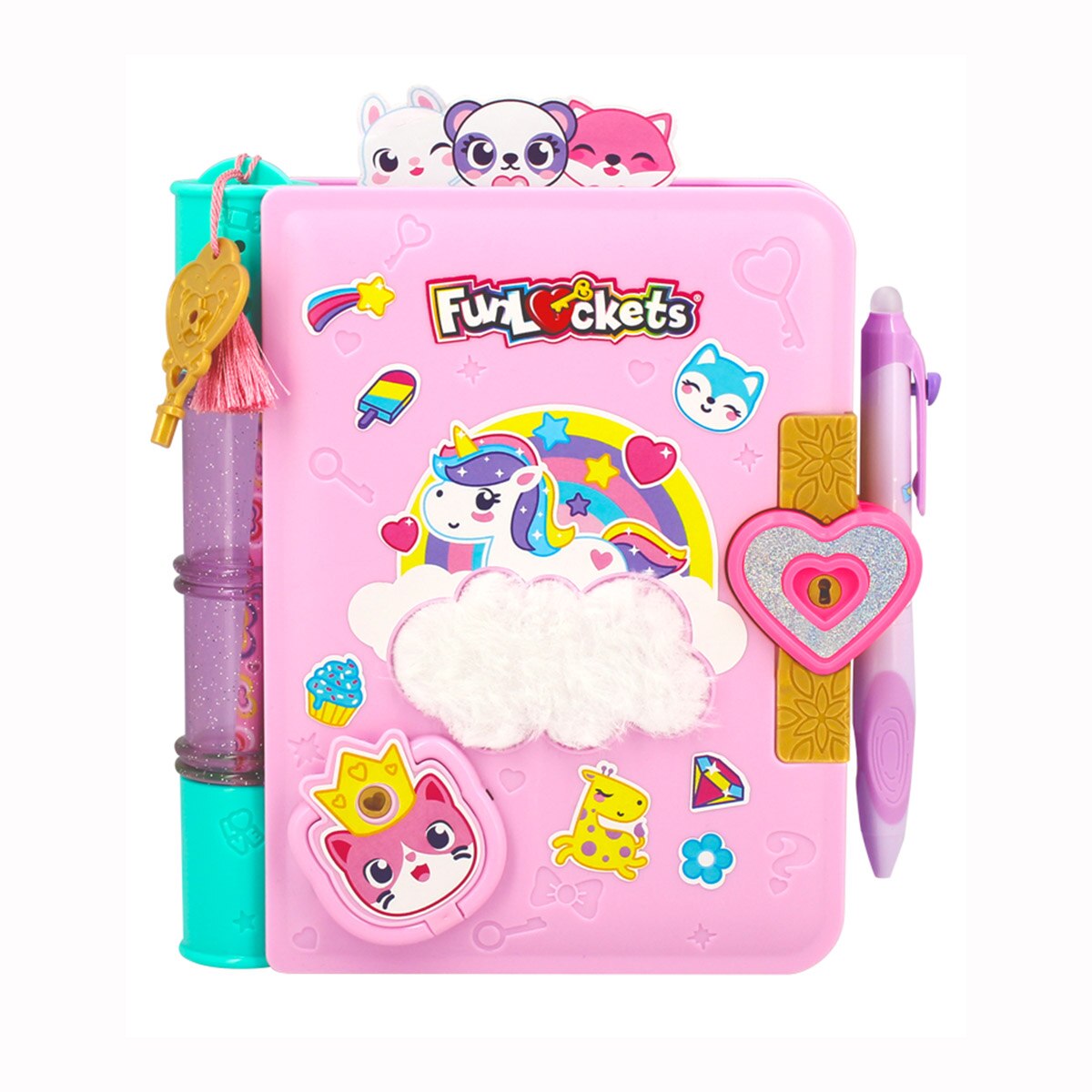 Manualidad Diario Secreto con Bolígrafo Mágico Funlockets Jumbo 2