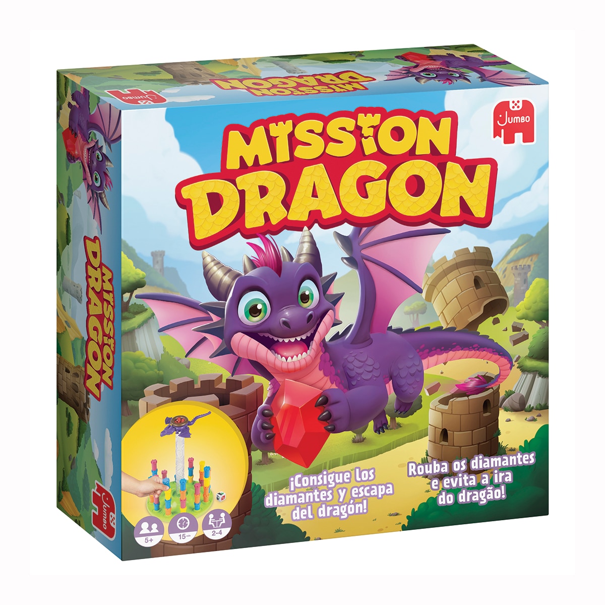 Imagen 0 de Juego de mesa Mission Dragon Jumbo