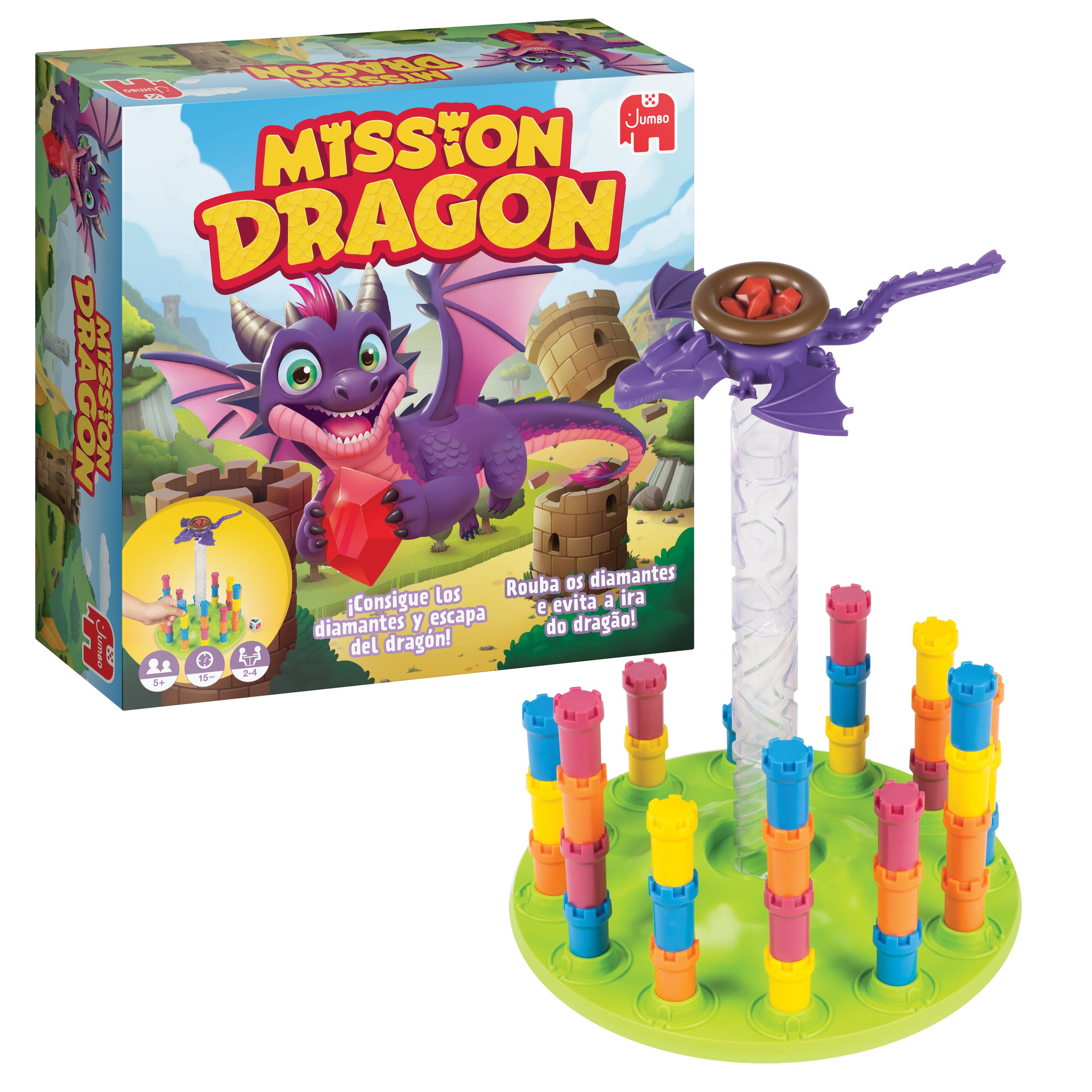 Juego de mesa Mission Dragon Jumbo 2