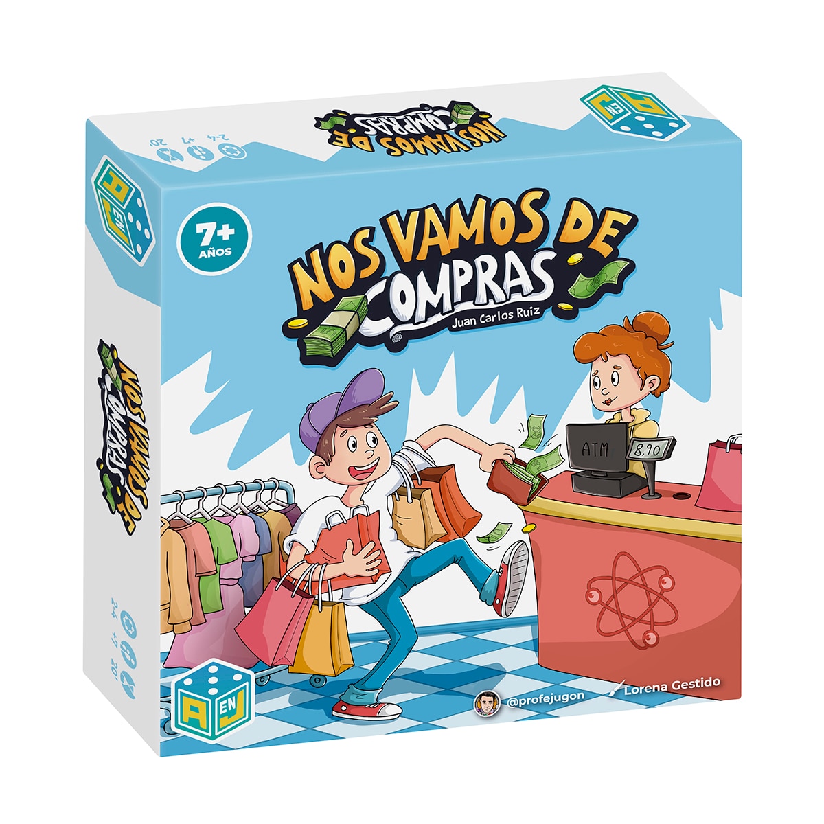 Imagen 0 de Juego de mesa educativo Nos vamos de compras. Aula en Juego Atomo Games