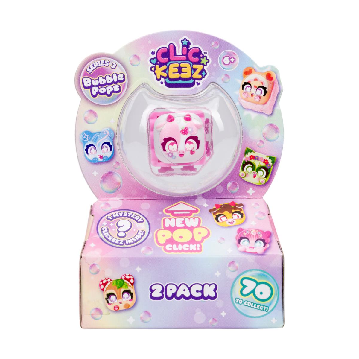 Coleccionable Clickeez pack doble serie 3 Bizak modelos surtidos 1