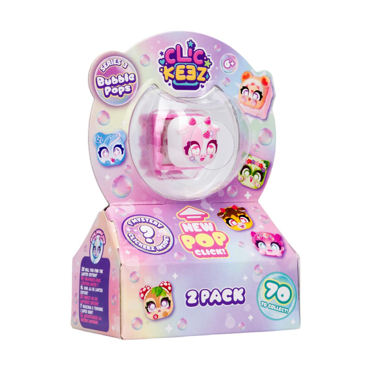 Coleccionable Clickeez pack doble serie 3 Bizak modelos surtidos 6