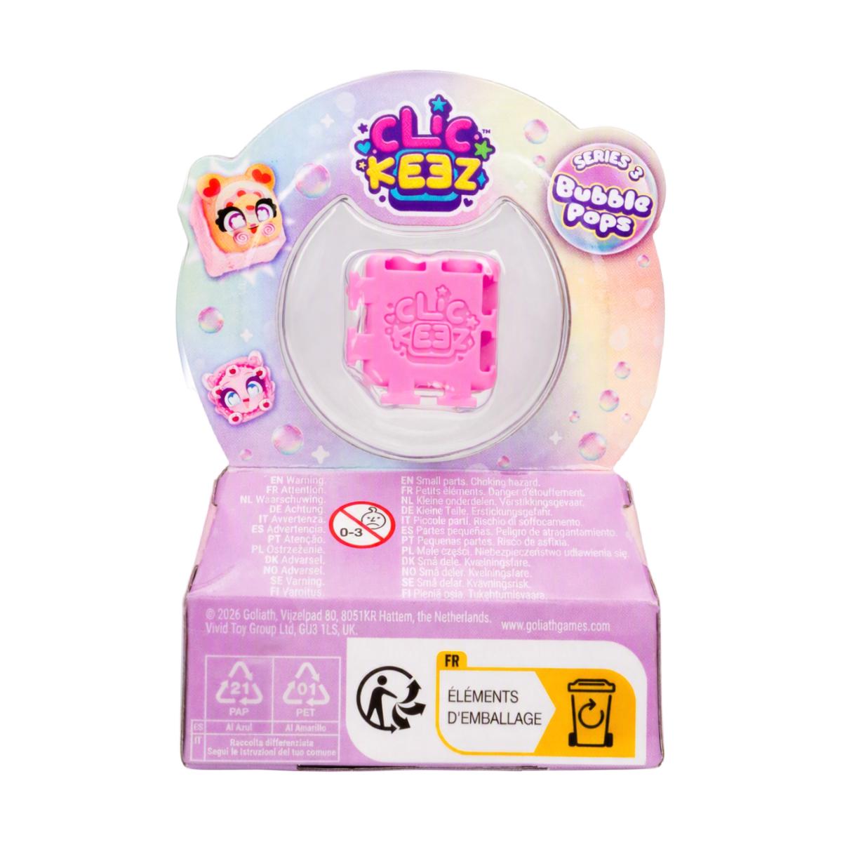Coleccionable Clickeez pack doble serie 3 Bizak modelos surtidos 10