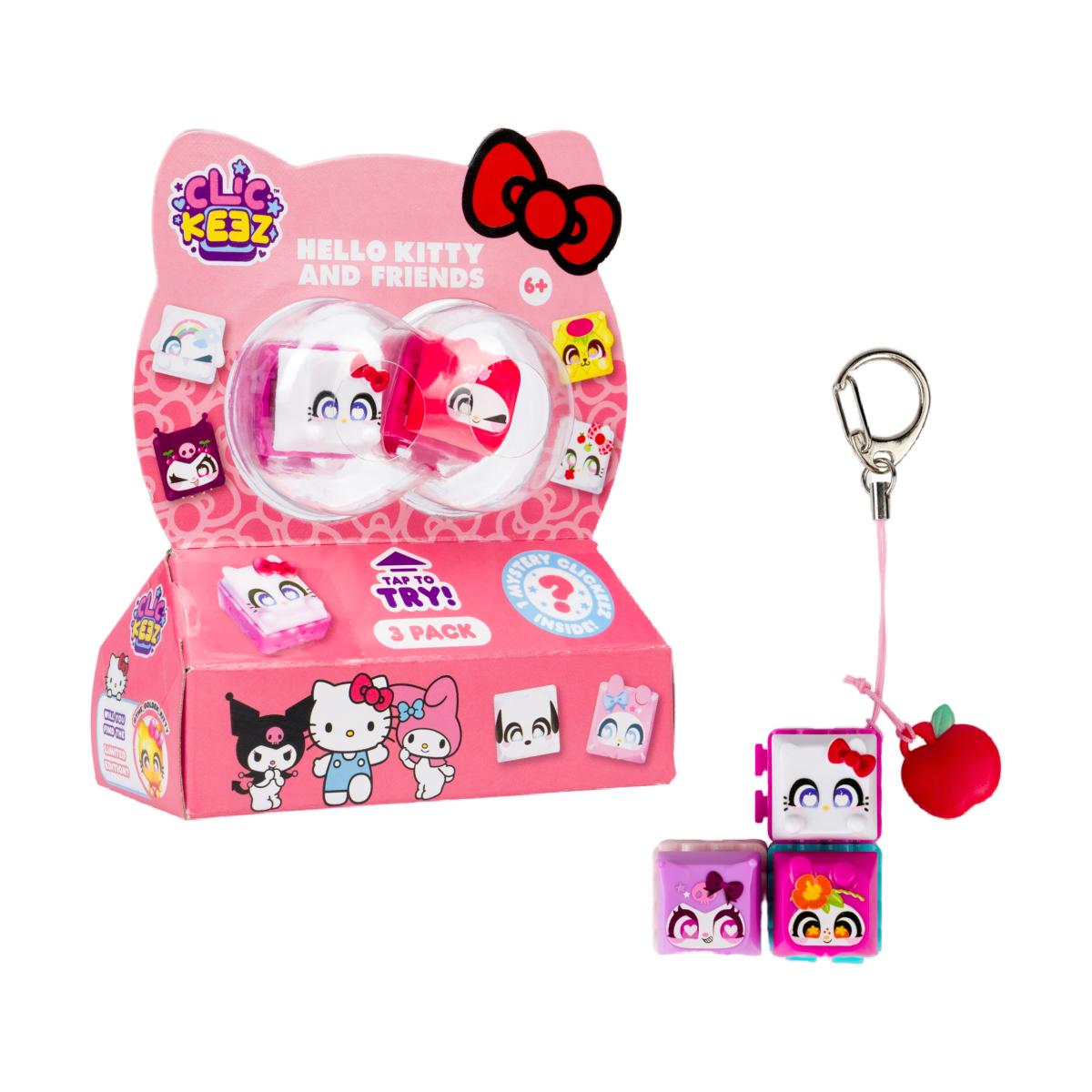 Imagen 1 de Coleccionable Clickeez Hello Kitty & Friends pack de 3 Bizak modelos surtidos