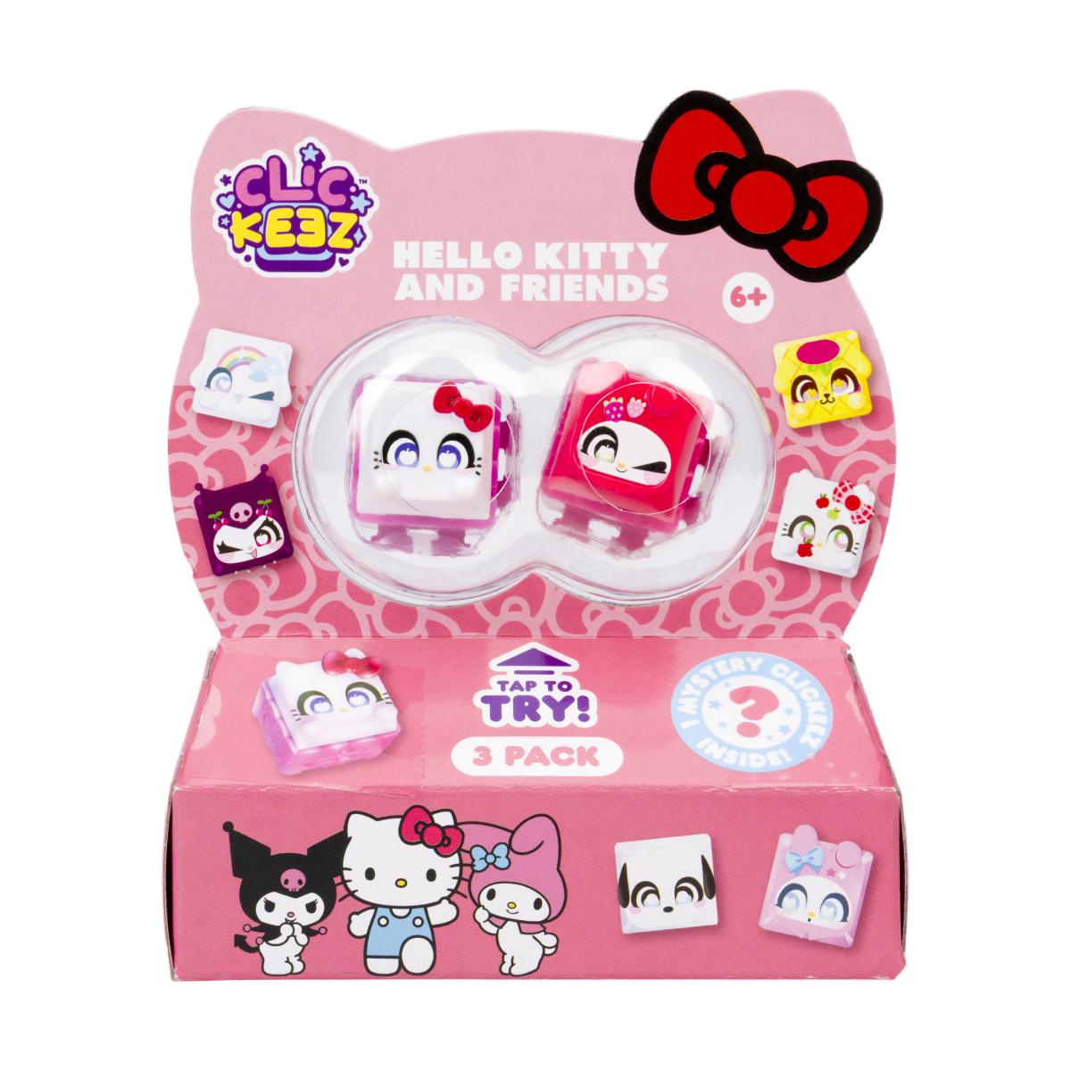 Imagen 14 de Coleccionable Clickeez Hello Kitty & Friends pack de 3 Bizak modelos surtidos