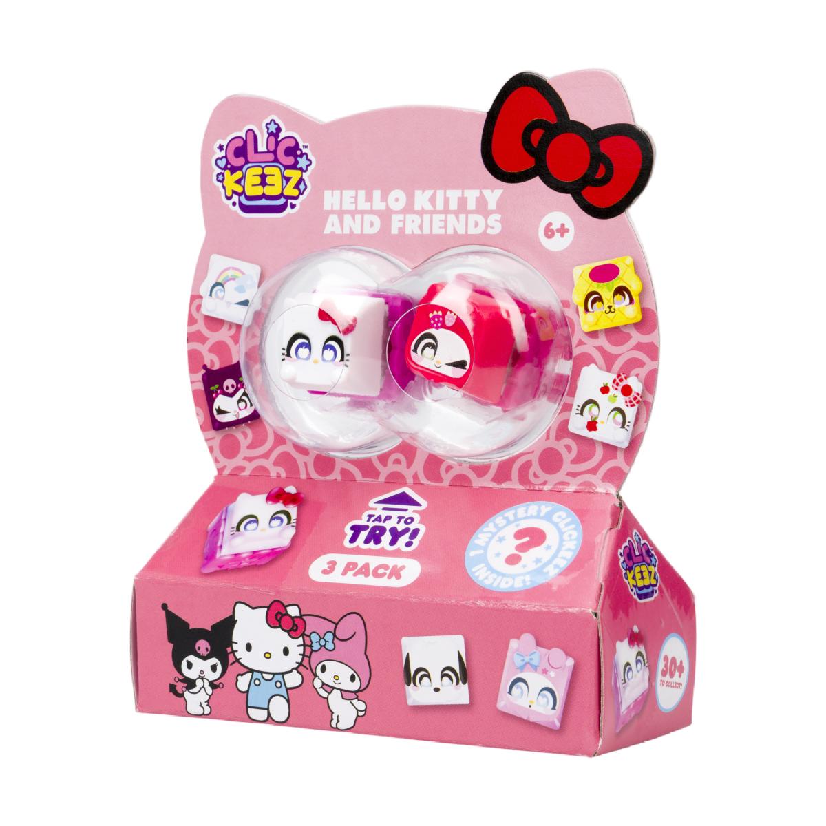 Imagen 17 de Coleccionable Clickeez Hello Kitty & Friends pack de 3 Bizak modelos surtidos
