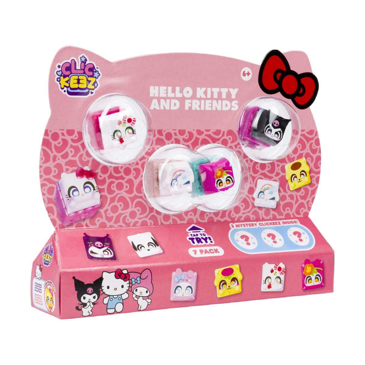 Coleccionable Clickeez Hello Kitty & Friends pack de 7 Bizak modelos surtidos 2
