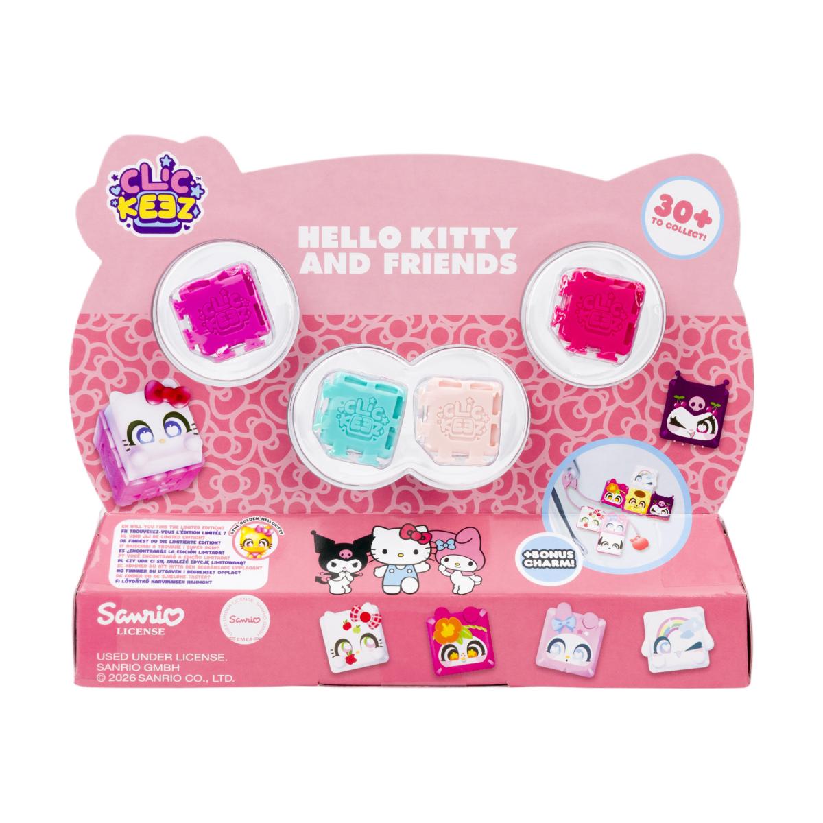 Coleccionable Clickeez Hello Kitty & Friends pack de 7 Bizak modelos surtidos 10