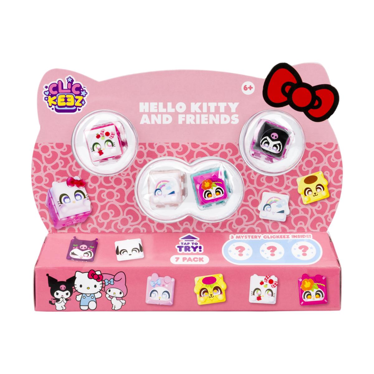 Coleccionable Clickeez Hello Kitty & Friends pack de 7 Bizak modelos surtidos 11