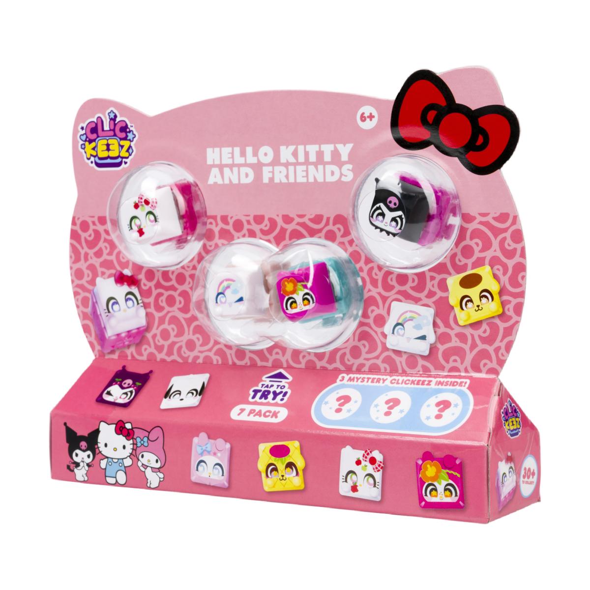 Coleccionable Clickeez Hello Kitty & Friends pack de 7 Bizak modelos surtidos 12