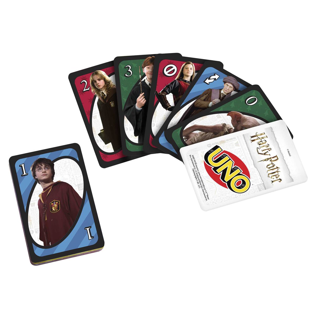 Juego de Cartas UNO Harry Potter Wizarding World Mattel Games 2