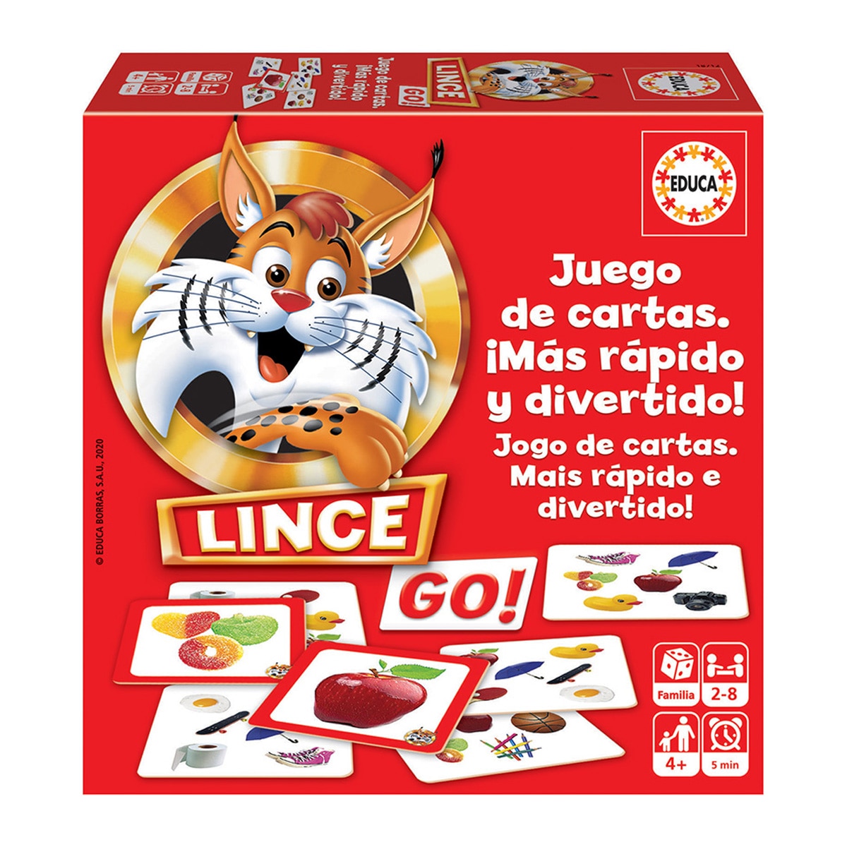 Imagen 0 de Jogo de Mesa Educa Borras Lince Go