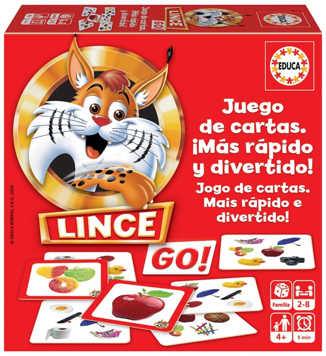 Jogo de Mesa Educa Borras Lince Go 2