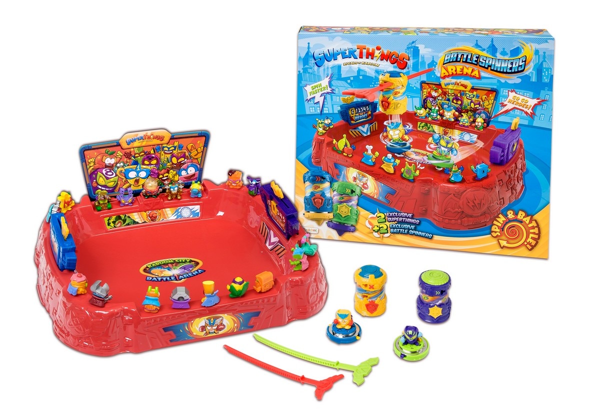 Playset Battle Spinners Arena Rivals of Kaboom Serie 7 Superthings 1