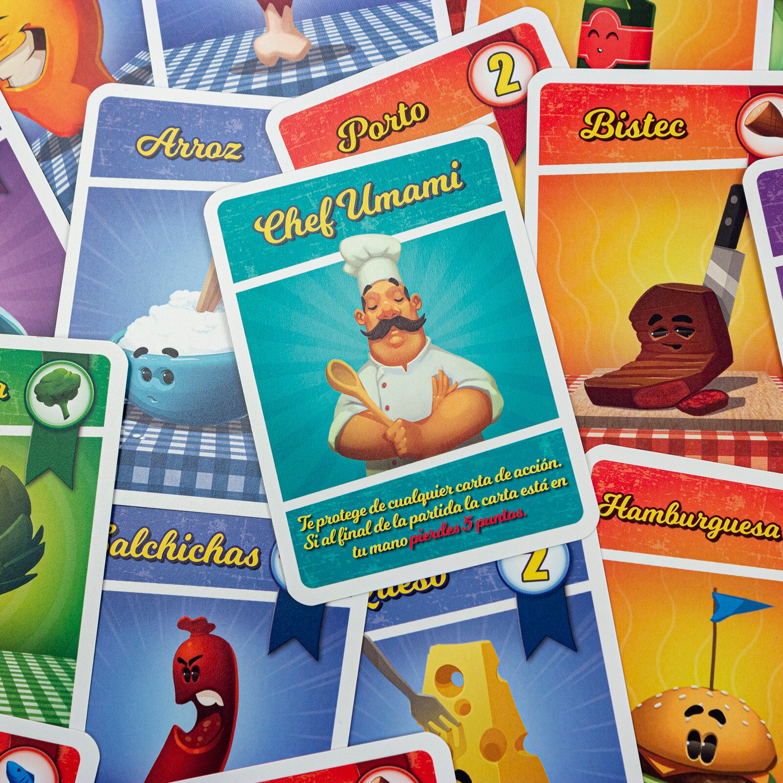 Juego de cartas Cheef Umami 3