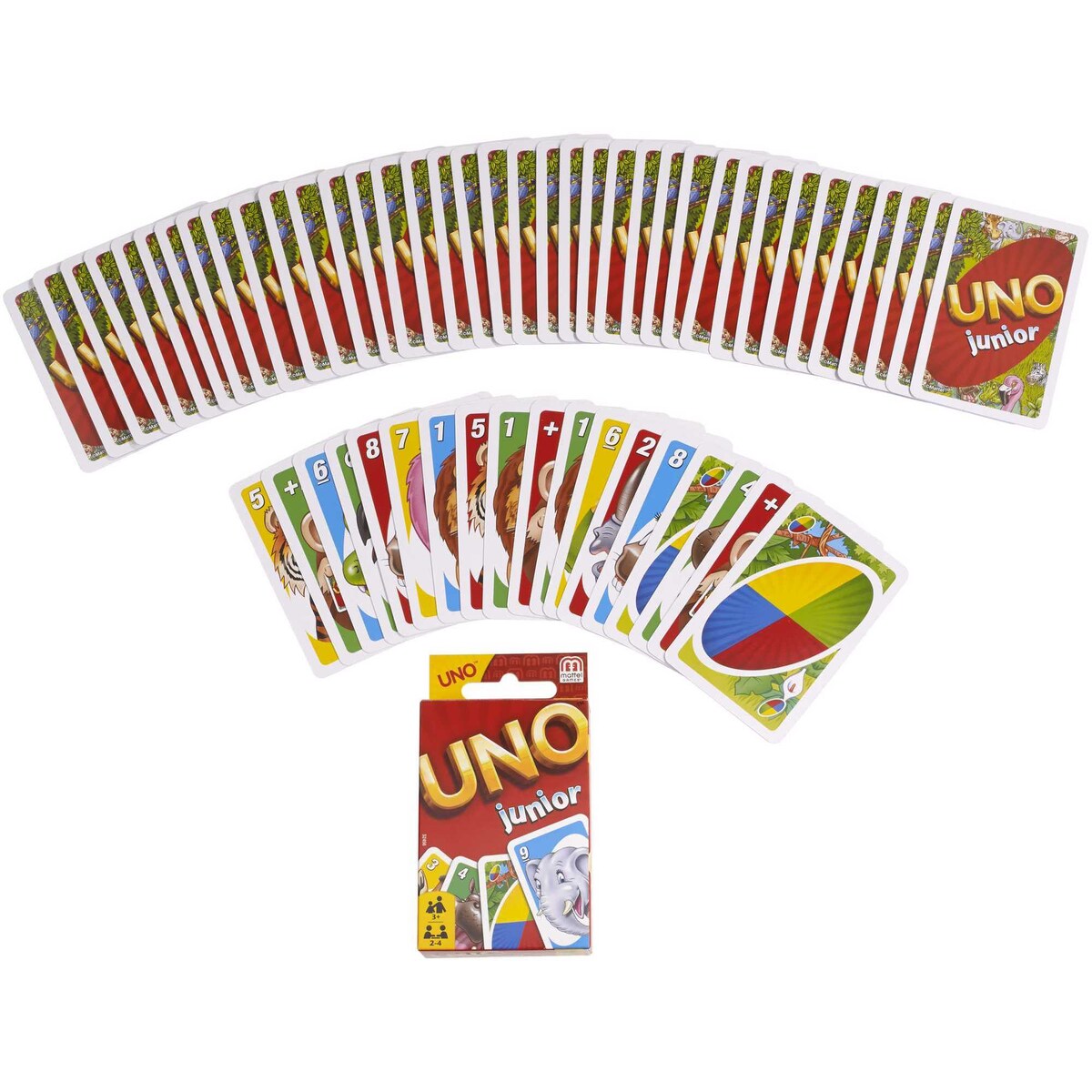 Juego de cartas UNO Junior Mattel Games 5