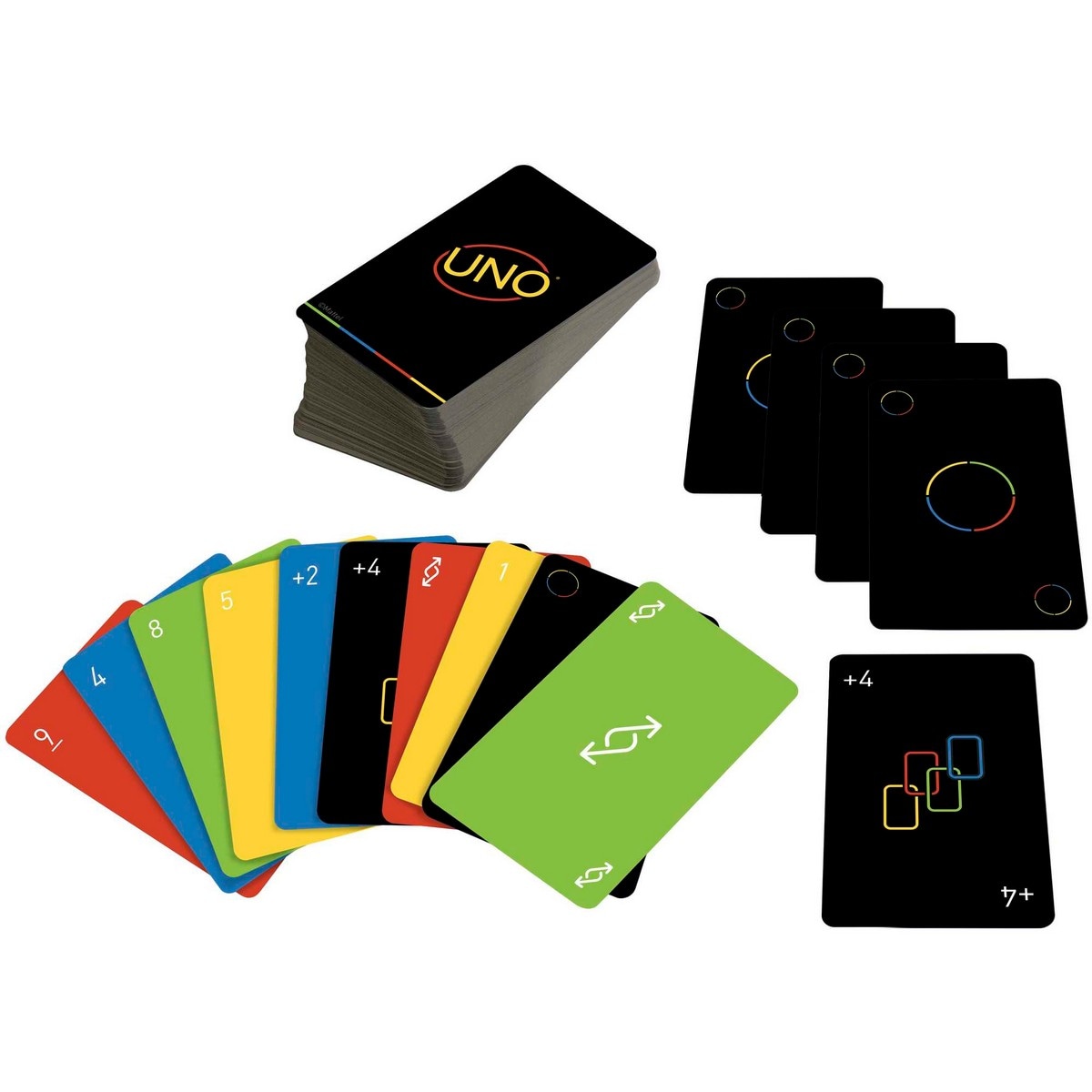 Juego de mesa cartas UNO de diseño Minimalista Mattel Games 2